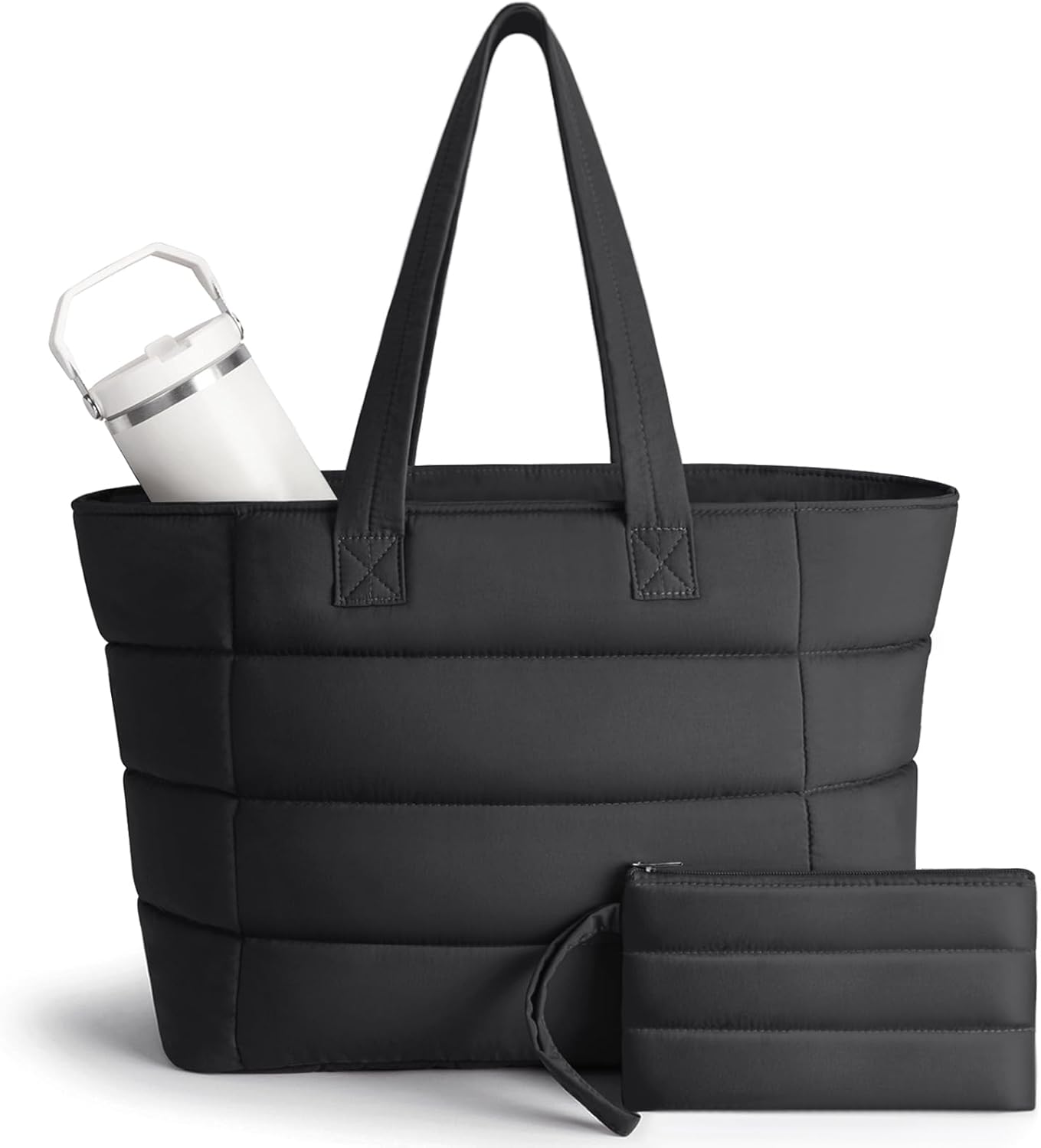 Women Bags Work - Puffer Tote Bag voor dames, lichtgewicht