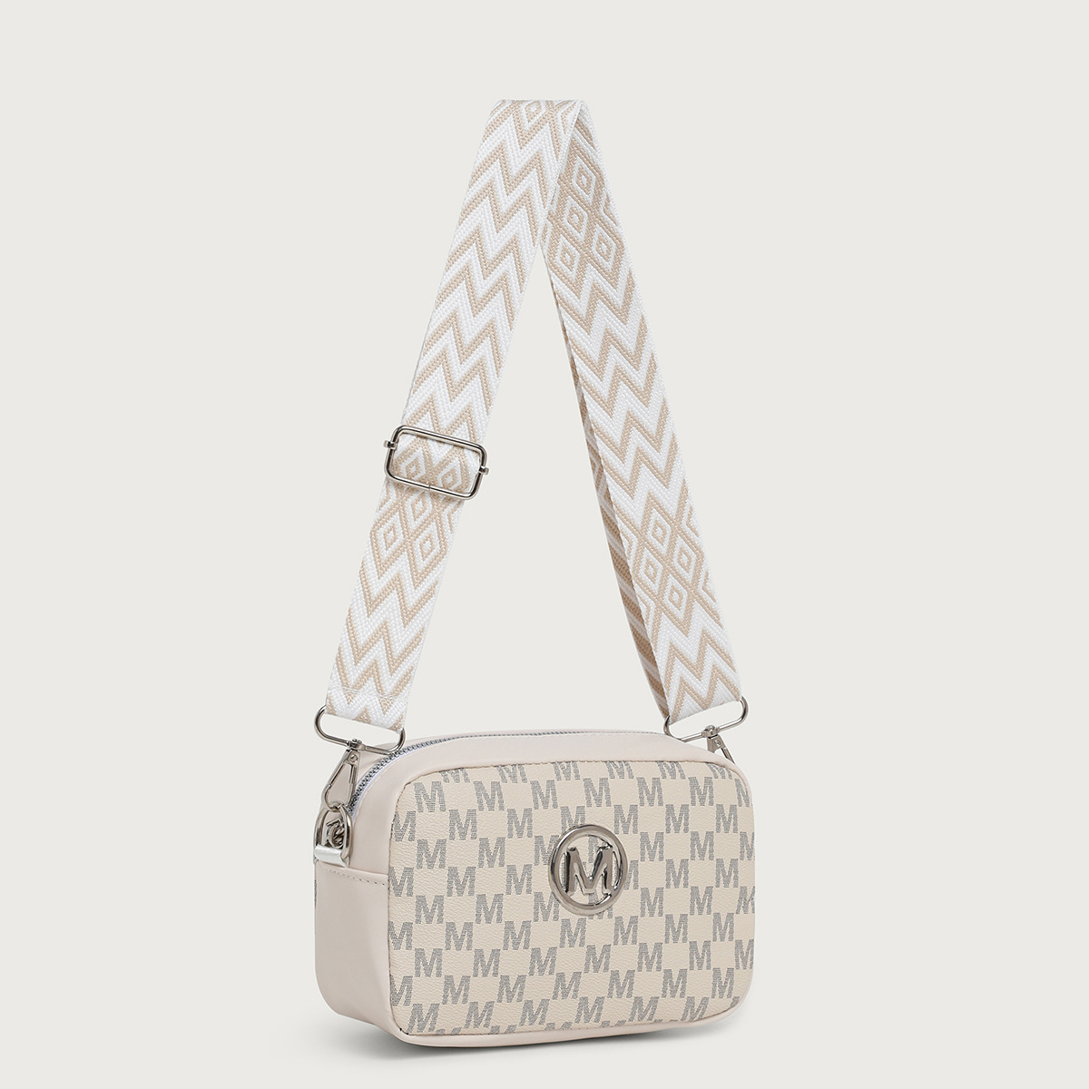 Women'S Bags At M&S - Retro M patroon ontwerp vrouwelijke crossbody