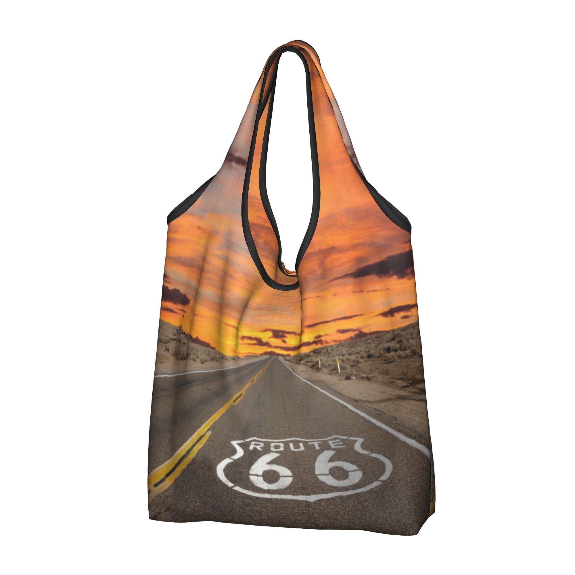Women Bags Usa - Route 66 Boodschappentassen Damesmode USA Highways