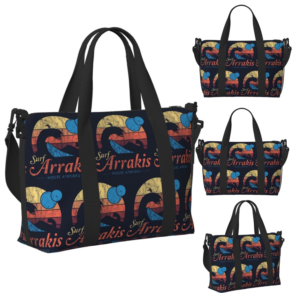 Women Bags Dune - Custom Bezoek Arrakis Distressed Surf Dune