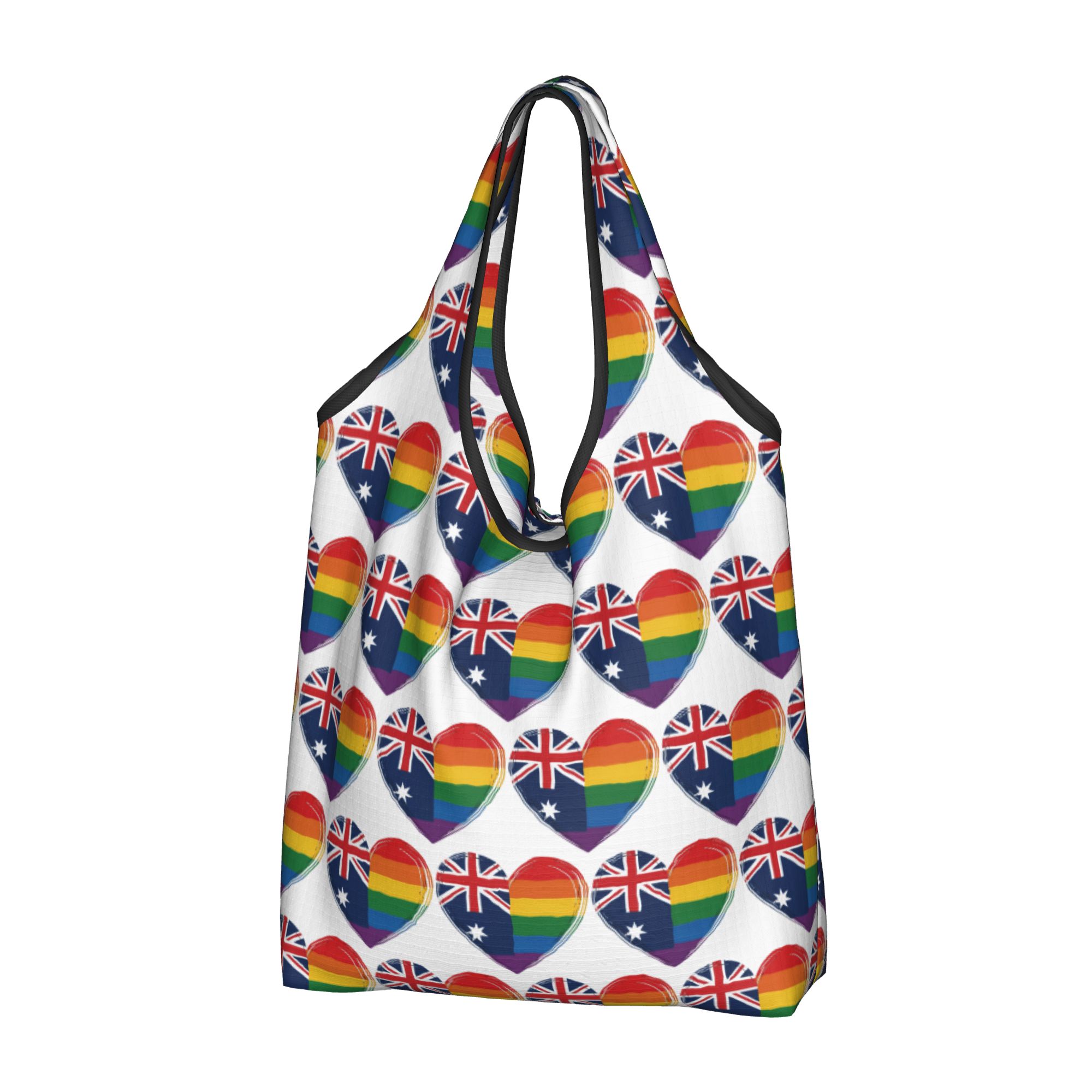 Women Bags In Australia - LGBTQ Australië Gay Pride Heart Grocery