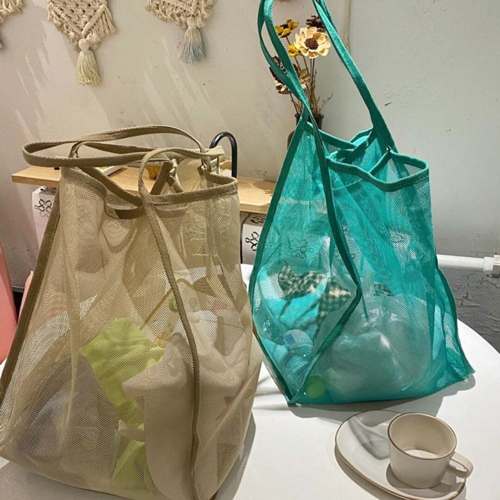Mesh strandtas Lichtgewicht, a - Women Bags Daily Use recensie en prijs