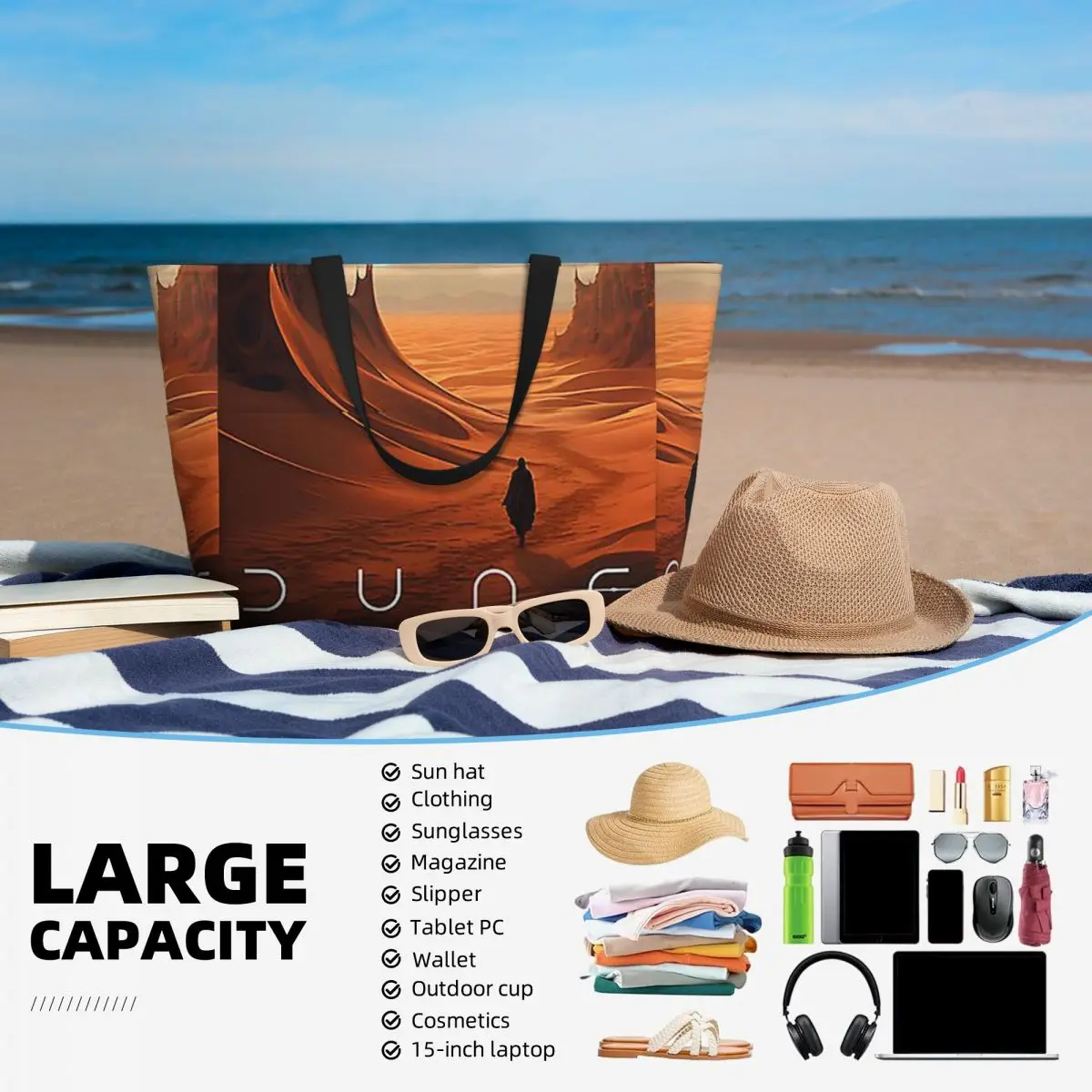 Dune 2020 Fan Art Beach Tote B - Women Bags Dune recensie en prijs