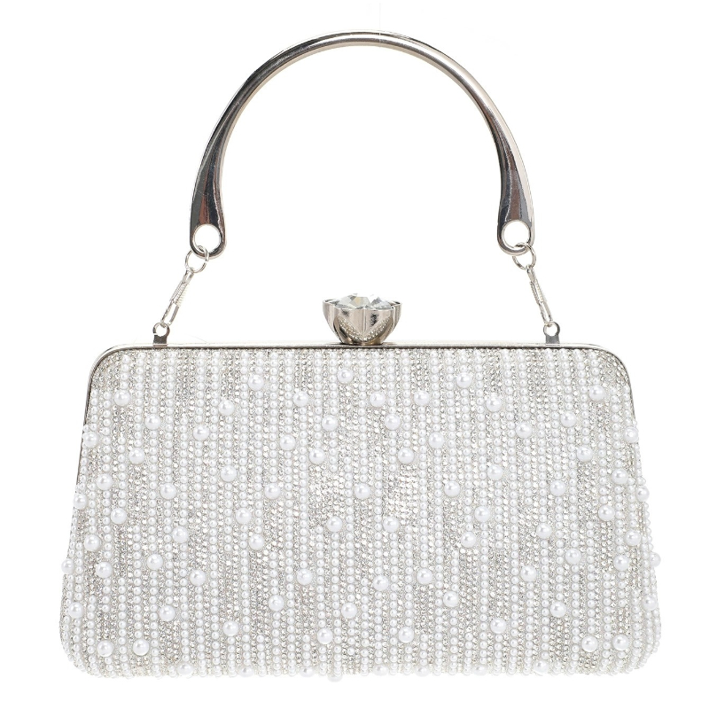 Formele Zilveren Avondtassen D - Evening Bag Beaded recensie en prijs