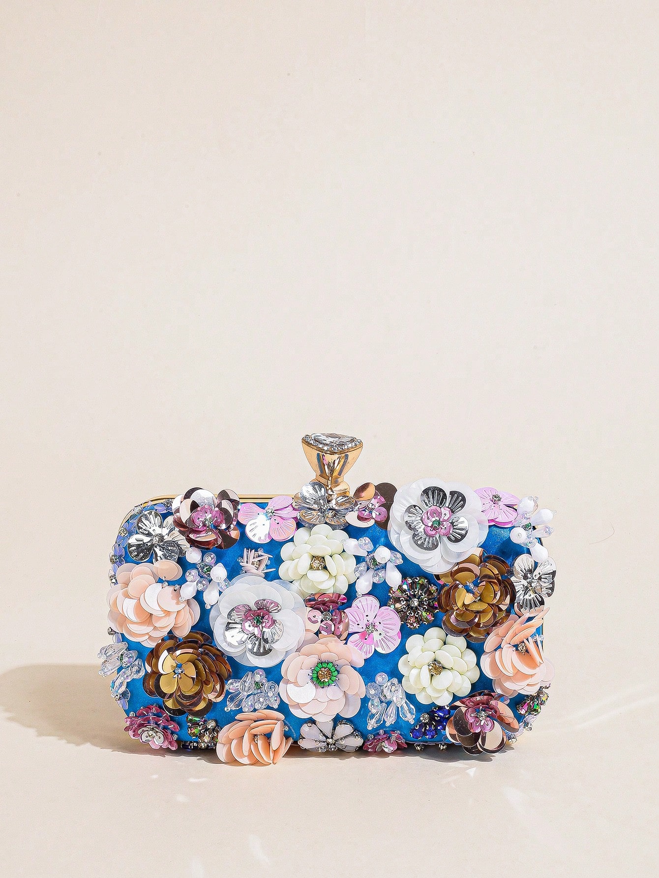 I PC Zwarte Elegante Bloemige  - Evening Bag Beaded recensie en prijs