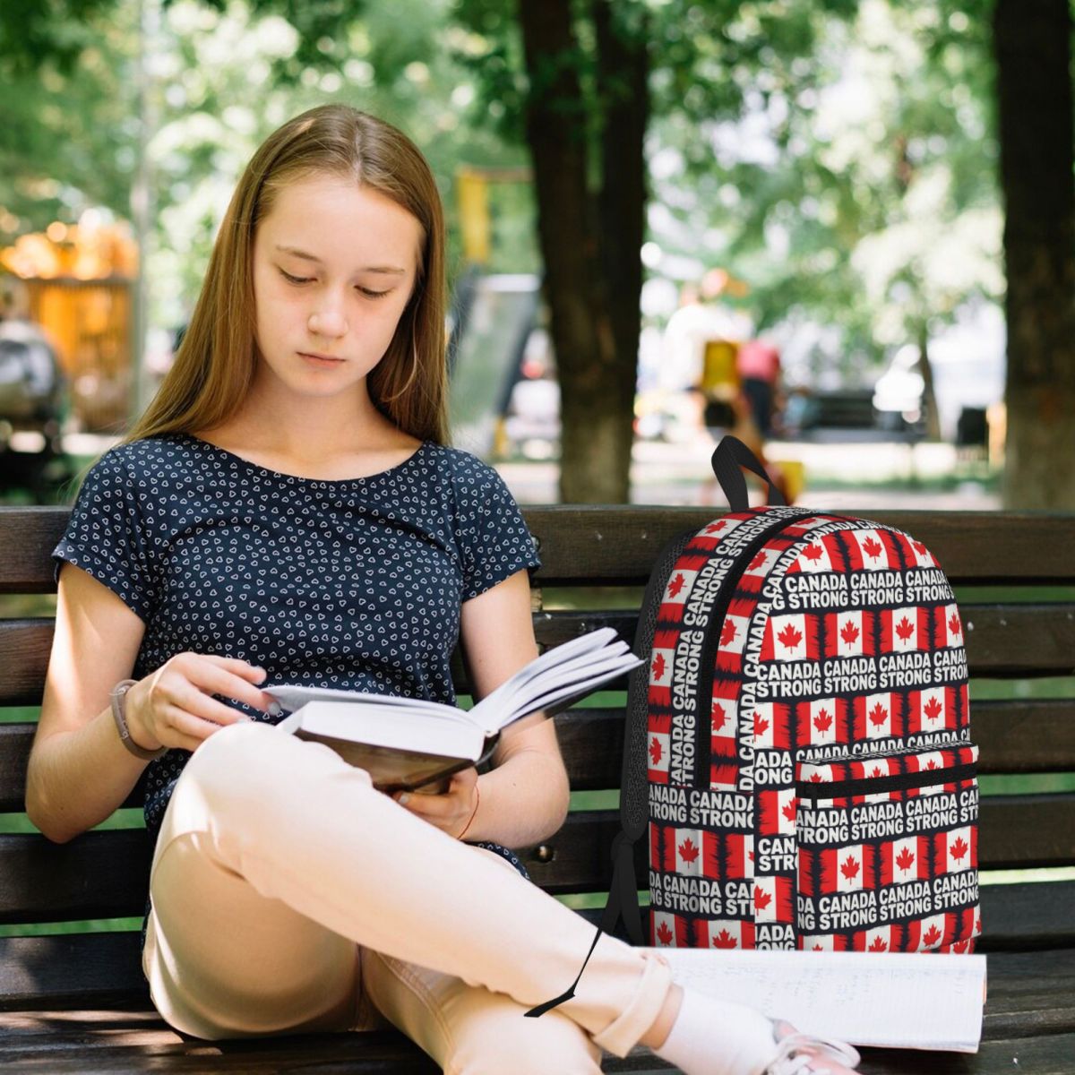 Canada Strong Student Backpack - Women Bags In Canada recensie en prijs