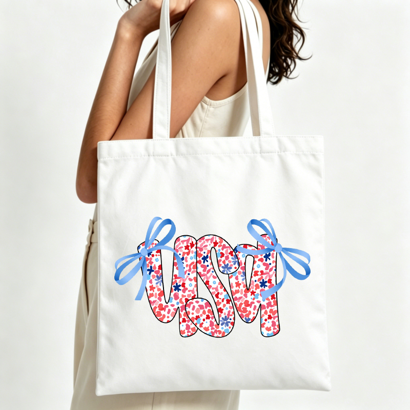 Canvas tas met opdruk van Amer - Women Bags Usa recensie en prijs