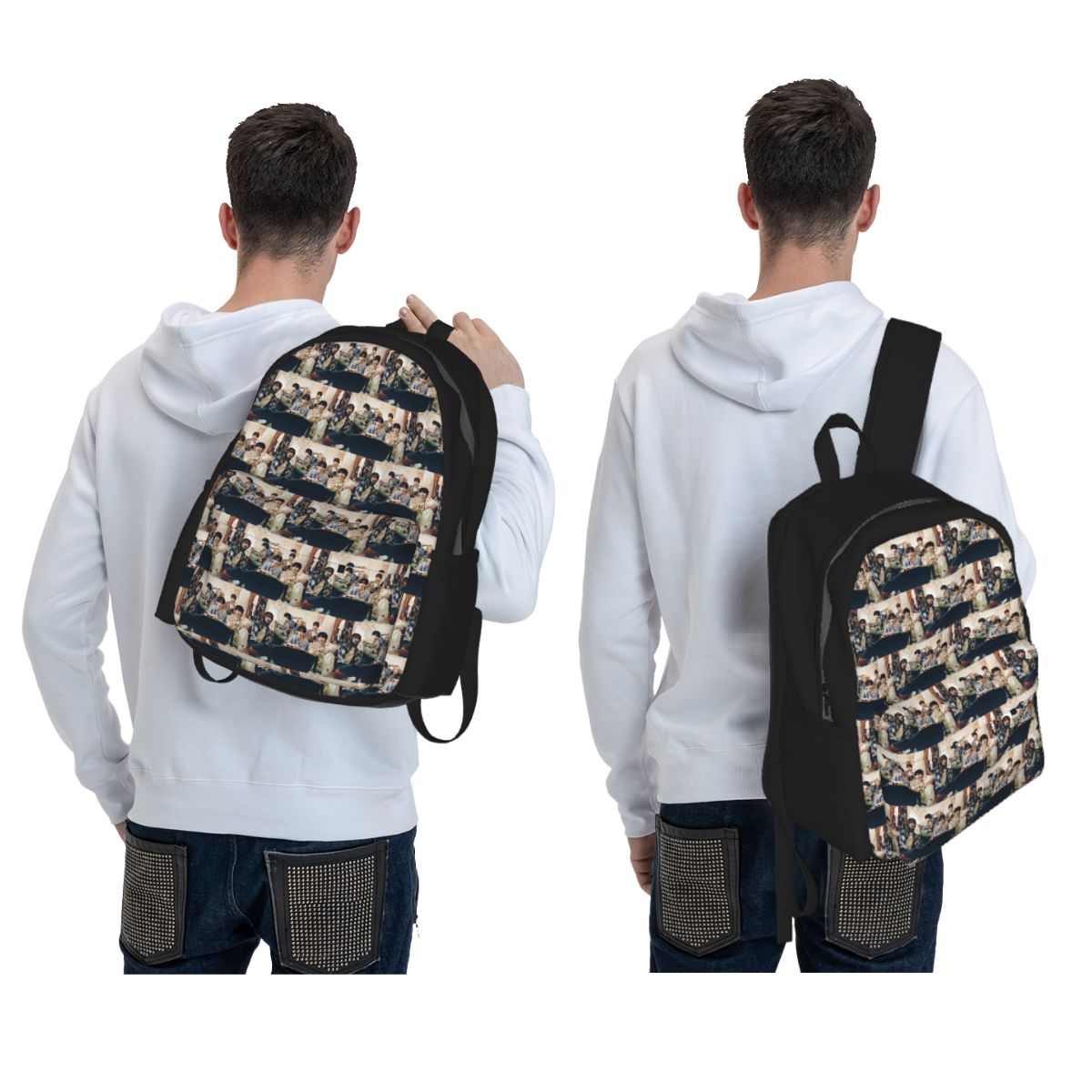 Boy Next Door KPOP Rugzak Stud - Women Bags Next recensie en prijs