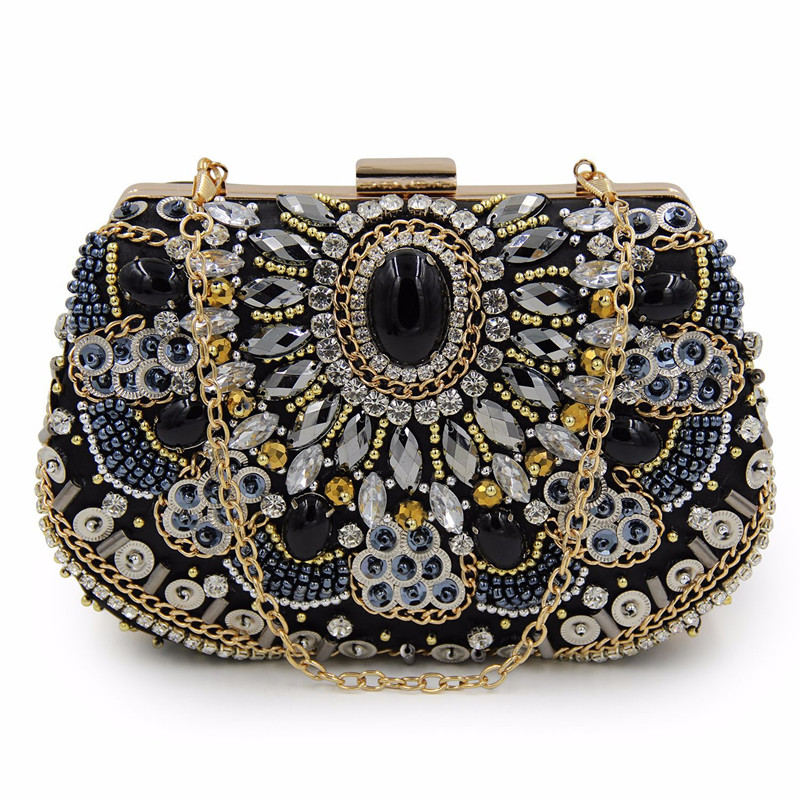 Vintage Vrouwen Zwarte Kralen  - Evening Bag Beaded recensie en prijs