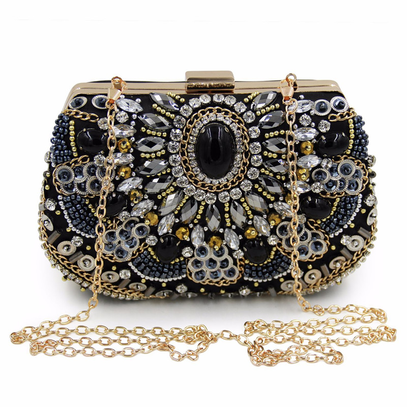 Vintage Vrouwen Zwarte Kralen  - Evening Bag Beaded recensie en prijs
