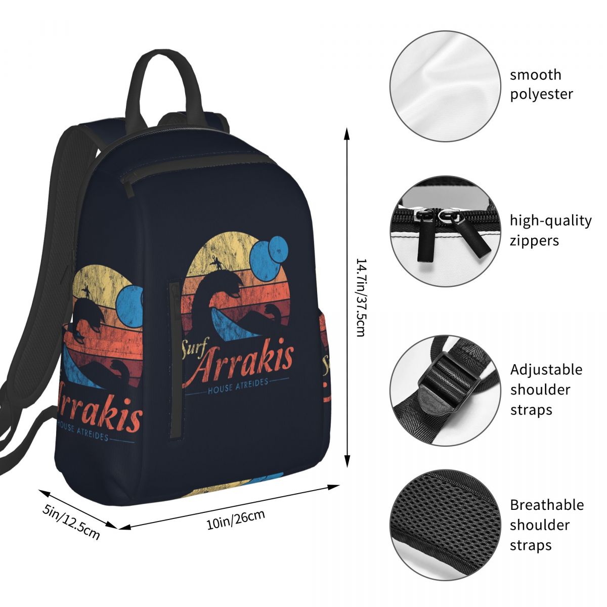 Bezoek Arrakis Distressed Surf - Women Bags Dune recensie en prijs