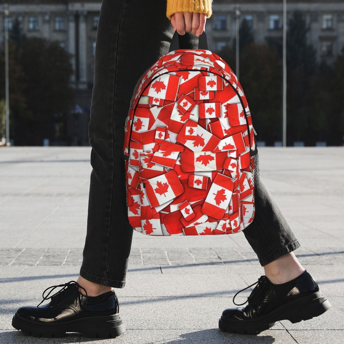 Rugzak met Canadese vlagpatroo - Women Bags In Canada recensie en prijs