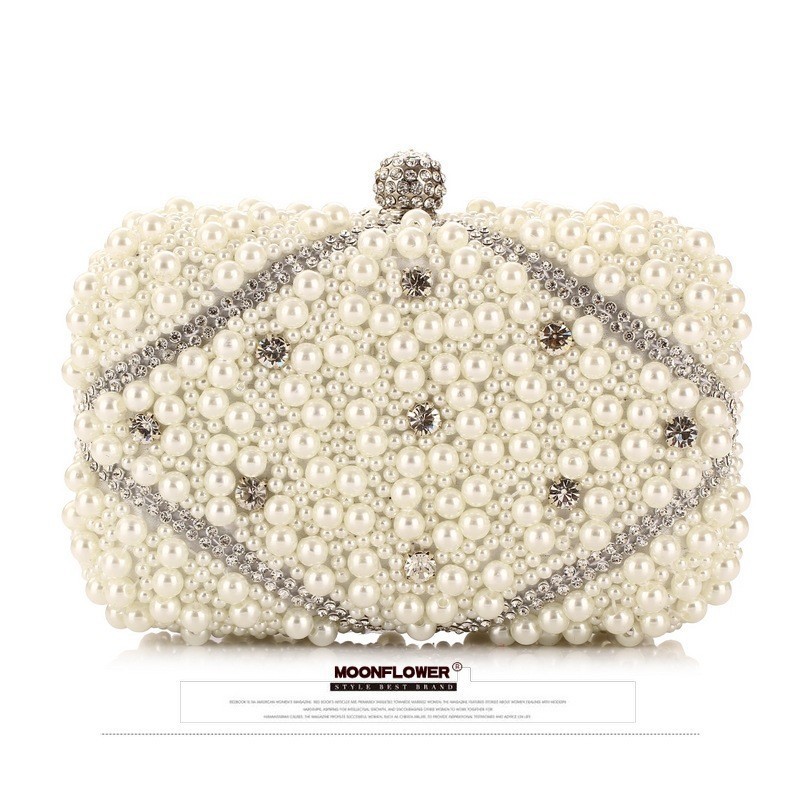 Luxe Kristallen Kralen Parel A - Evening Bag Beaded recensie en prijs