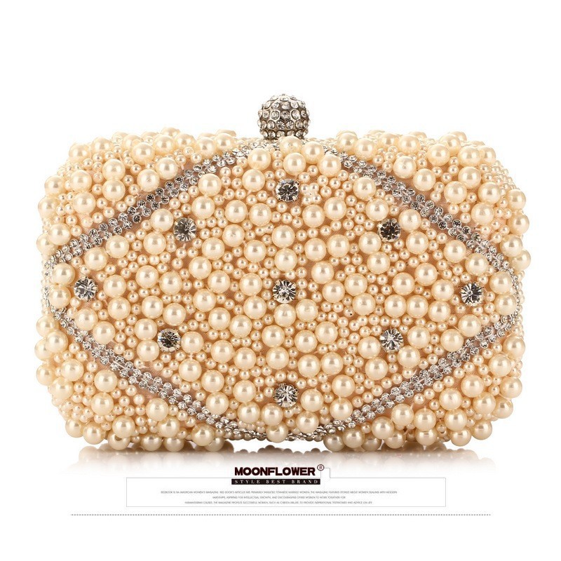 Luxe Kristallen Kralen Parel A - Evening Bag Beaded recensie en prijs