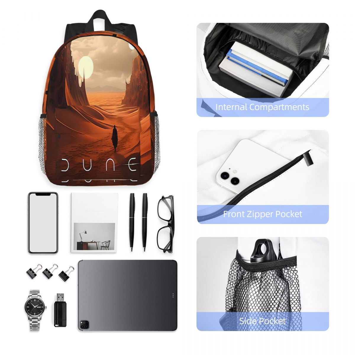 Dune 2020 Fan Art Rugzak Hot S - Women Bags Dune recensie en prijs